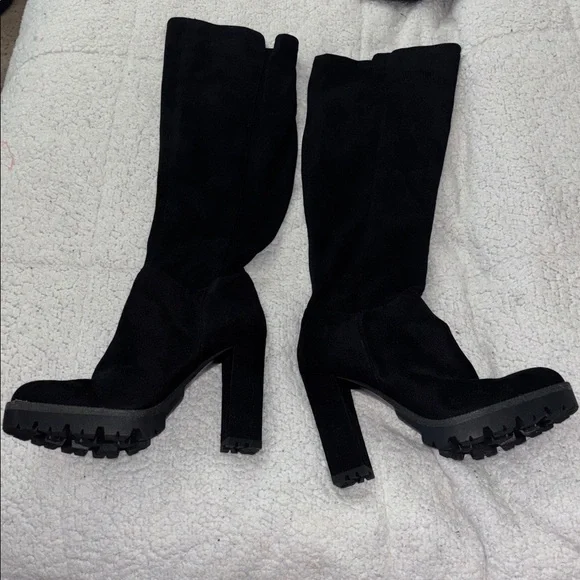jlo 🆕 Jennifer Lopez-stretchy harlie-over-the-knee-boots black size 10